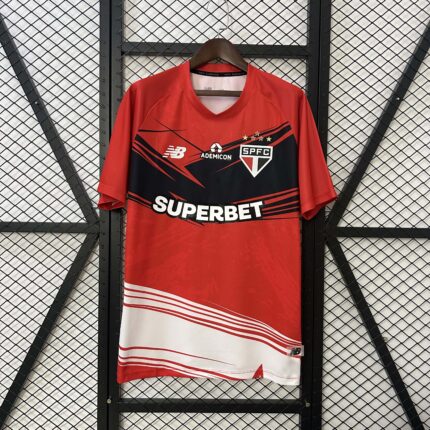 2025/2026 São Paulo Goalkeeper Red Jersey 1:1 Thai Quality