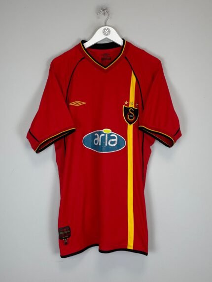2002/03 GALATASARAY HOME SHIRT (XL) UMBRO
