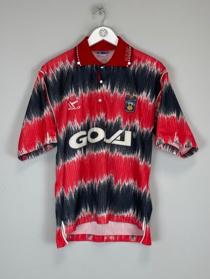 1991/92 HUDDERSFIELD TOWN AWAY SHIRT (S) GOLA