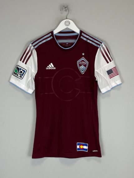 2013/14 COLORADO RAPIDS *SQUAD SIGNED* PLAYER ISSUE HOME SHIRT (S) ADIDAS