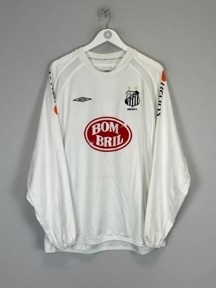2004 SANTOS #7 HOME SHIRT (L) UMBRO