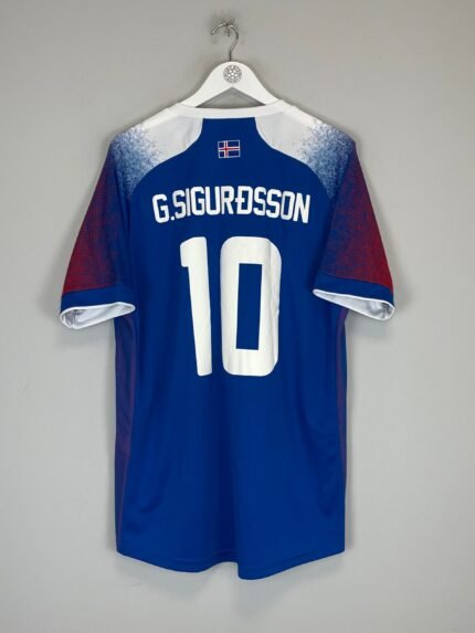 2018/19 ICELAND SIGURDSSON #10 HOME SHIRT (XXL) ERREA