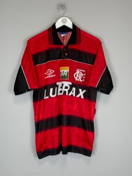 1998 FLAMENGO #11 HOME SHIRT (L) UMBRO