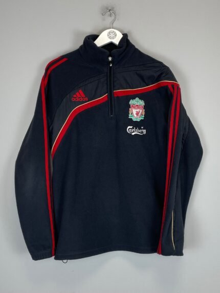 2009/10 LIVERPOOL 1/4 ZIP FLEECE (M) ADIDAS