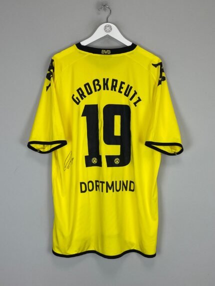 2011/12 DORTMUND GROBKREUTZ #19 *SIGNED* HOME SHIRT (XXL) KAPPA