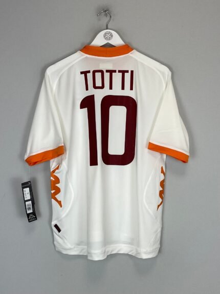 2011/12 ROMA TOTTI #10 *BNWT* AWAY SHIRT (XL) KAPPA
