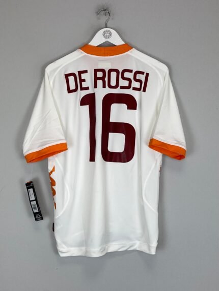 2011/12 ROMA DE ROSSI #16 *BNWT* AWAY SHIRT (XL) KAPPA