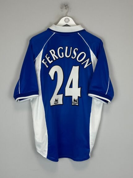 2000/02 EVERTON FERGUSON #24 HOME SHIRT (L) PUMA