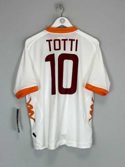 2011/12 ROMA TOTTI #10 *BNWT* AWAY SHIRT (XL) KAPPA
