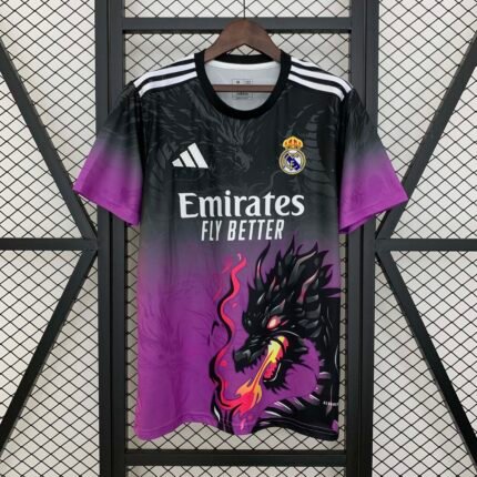 2025/2026 Real Madrid Special Edition Purple Football Shirt1:1 Thai Quality